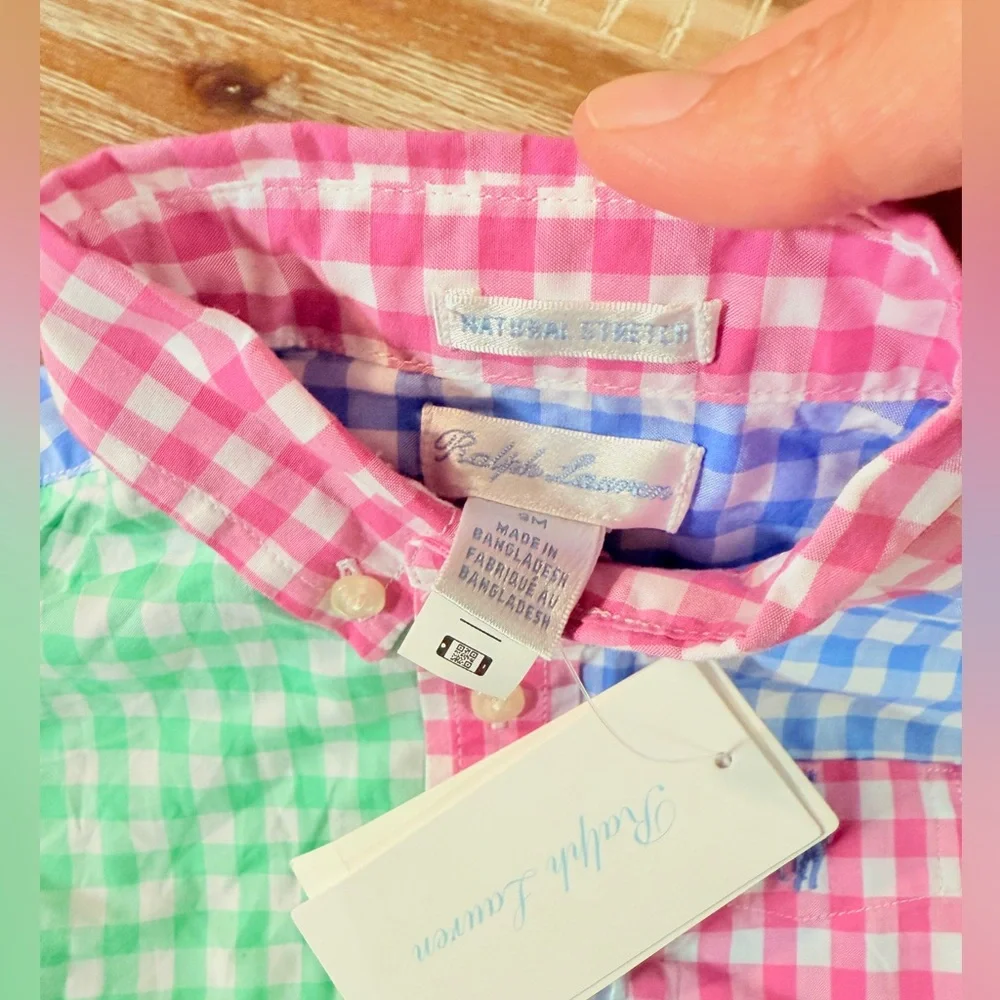 NWT Ralph Lauren Baby Button Up